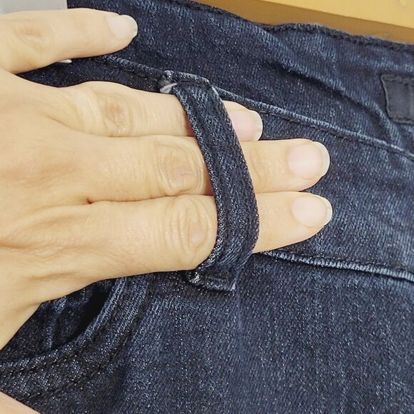 Suko Jeans Women's Dark Wash Cotton Blend Mid-Rise Bootcut Denim Jean Size 14 - Picture 8 of 15